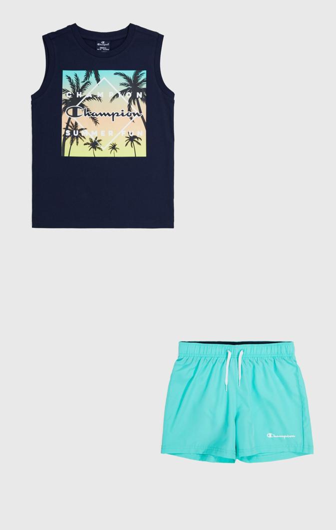 SET 2: T-SHIRT + SHORTS - NNY/CCK/NNY