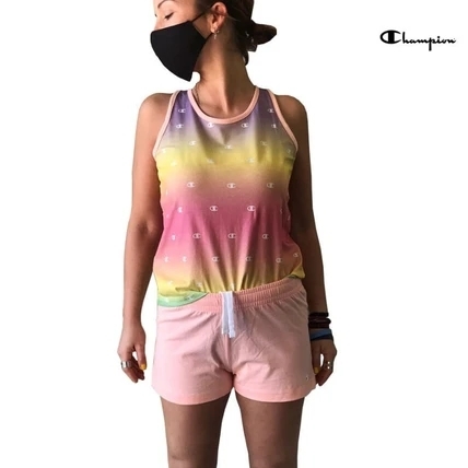 SET 2: T-SHIRT + SHORTS - WHITE