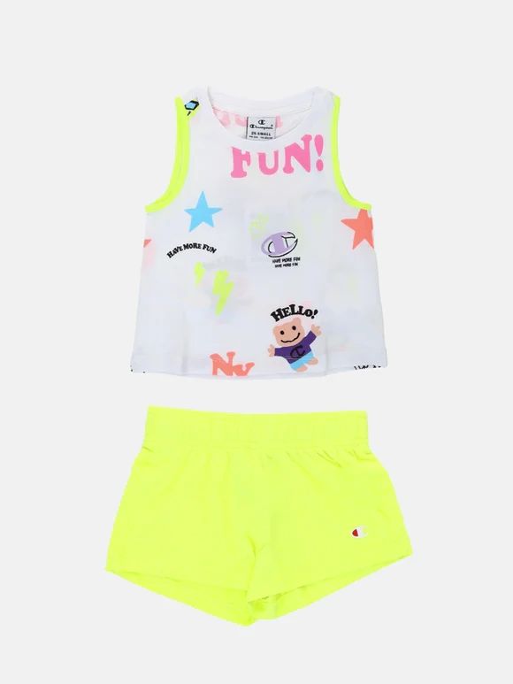 SET 2: SINGLET + SHORTS - WHITE/ALLOVER/SY