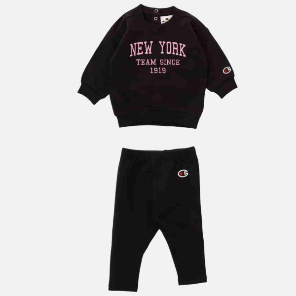SET 2: T-SHIRT + SHORTS - BLACK