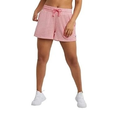SHORTS - PALE BLUSH PINK