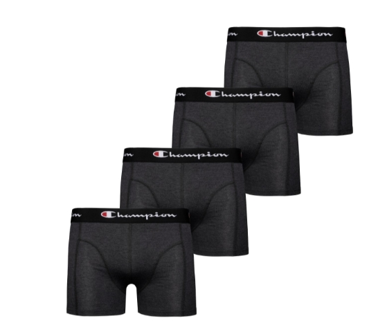 BOXERS 4 PACK - DARK GREY