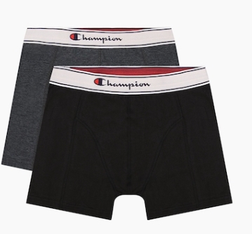 BOXERS 2 PACK - BLACK