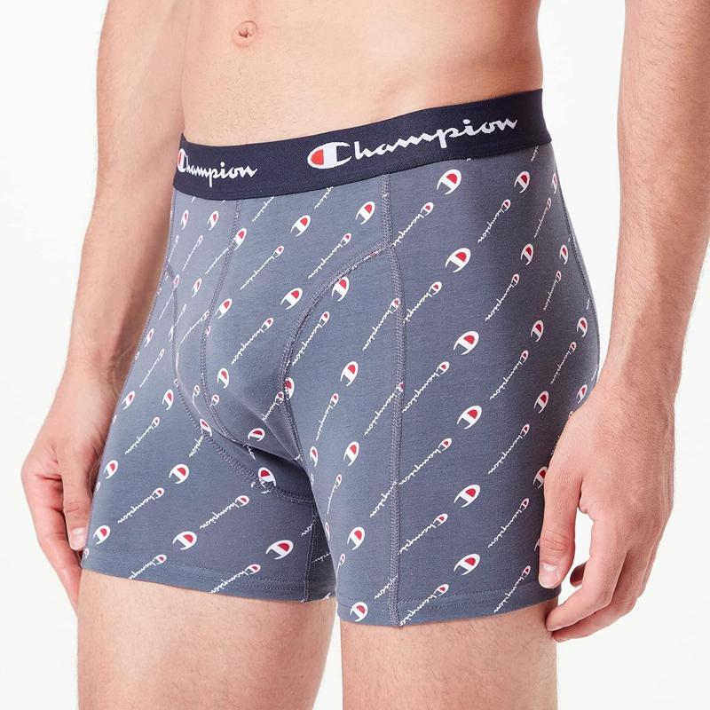 BOXERS 2 PACK - DARK GREY