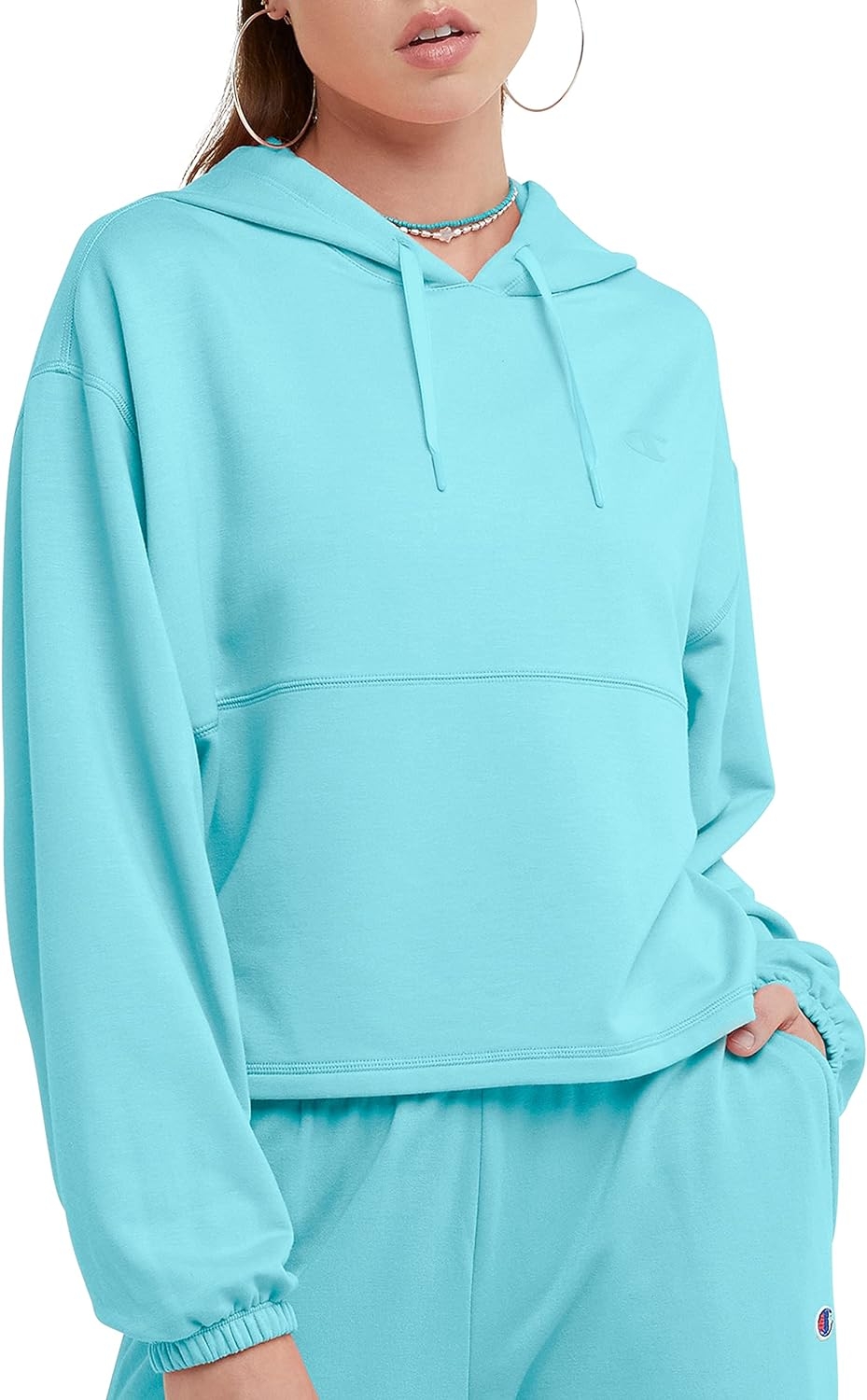 SWEATSHIRT - LIGHT SKY BLUE