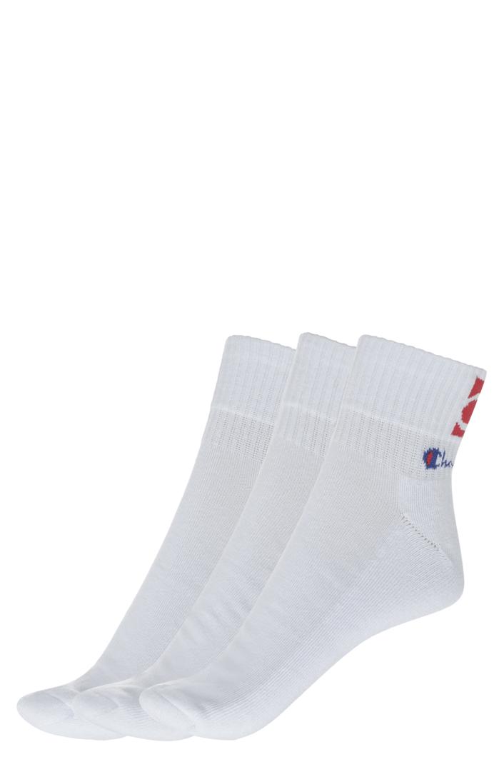 SOCKS 3 PACK - WHITE LOGO