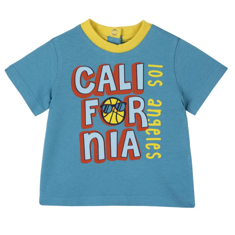 T-SHIRT SHORT SLEEVE - MEDIUM LIGHT BLUE