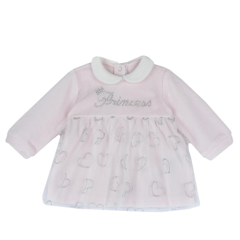 DRESS LONG SLEEVE - LIGHT PINK