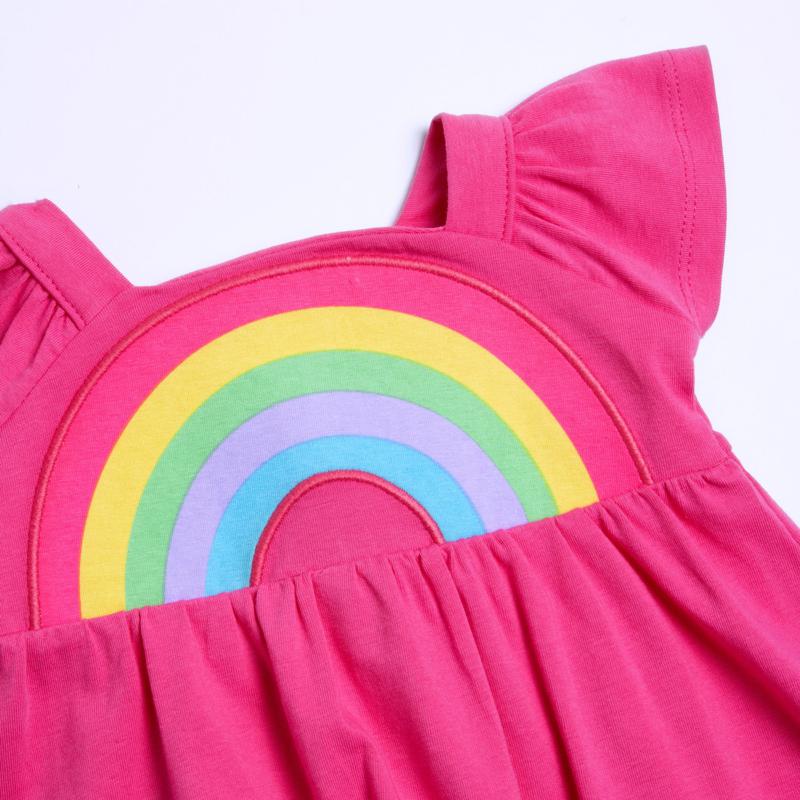 DRESS SLEEVELESS - DARK PINK