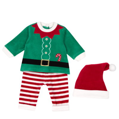 SET 3: SWEATSHIRT + PANTS + HAT - MEDIUM RED