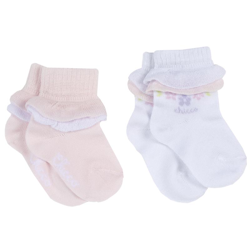 SOCKS 2 PACK - LIGHT PINK