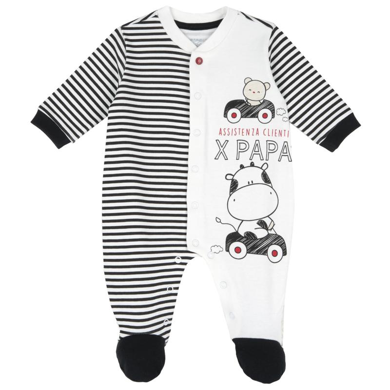 JUMPSUIT - WHITE/BLACK