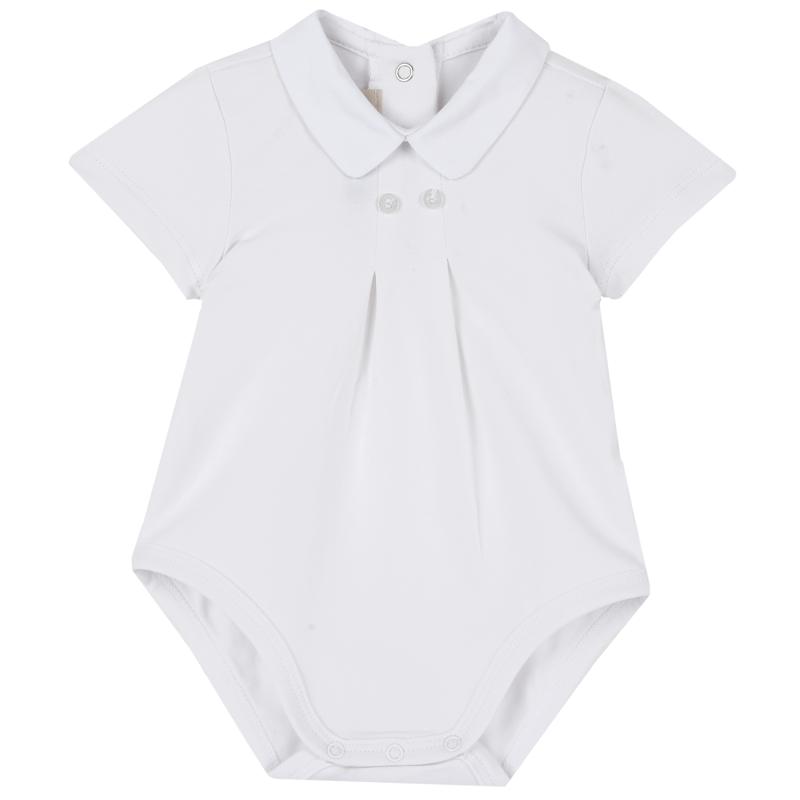 BODYSUIT SHORT SLEEVE - WHITE