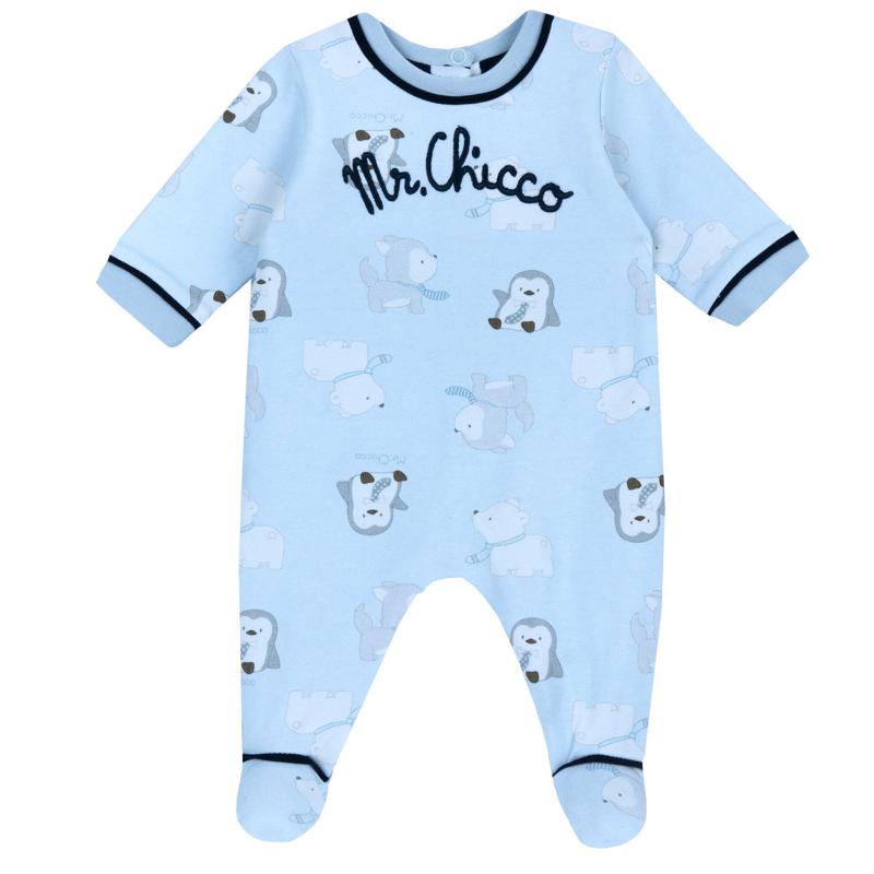JUMPSUIT - LIGHT BLUE PRINTED