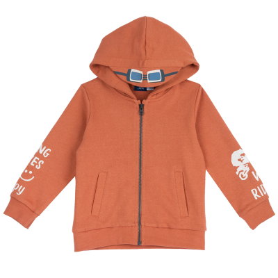 SWEATSHIRT - LIGHT ORANGE