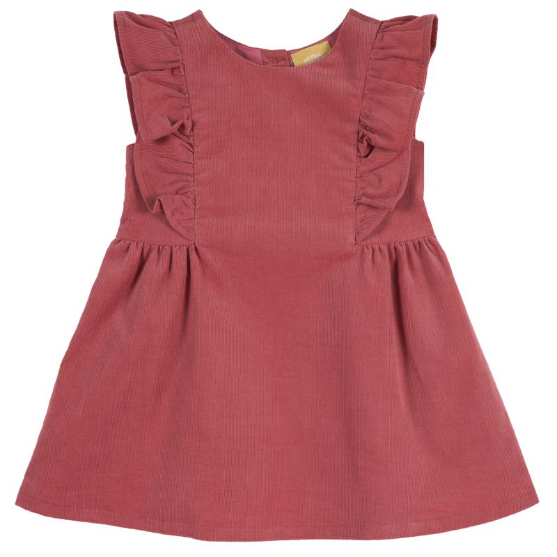 DRESS SLEEVELESS - LIGHT RED