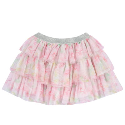 SKIRT - WHITE/PINK