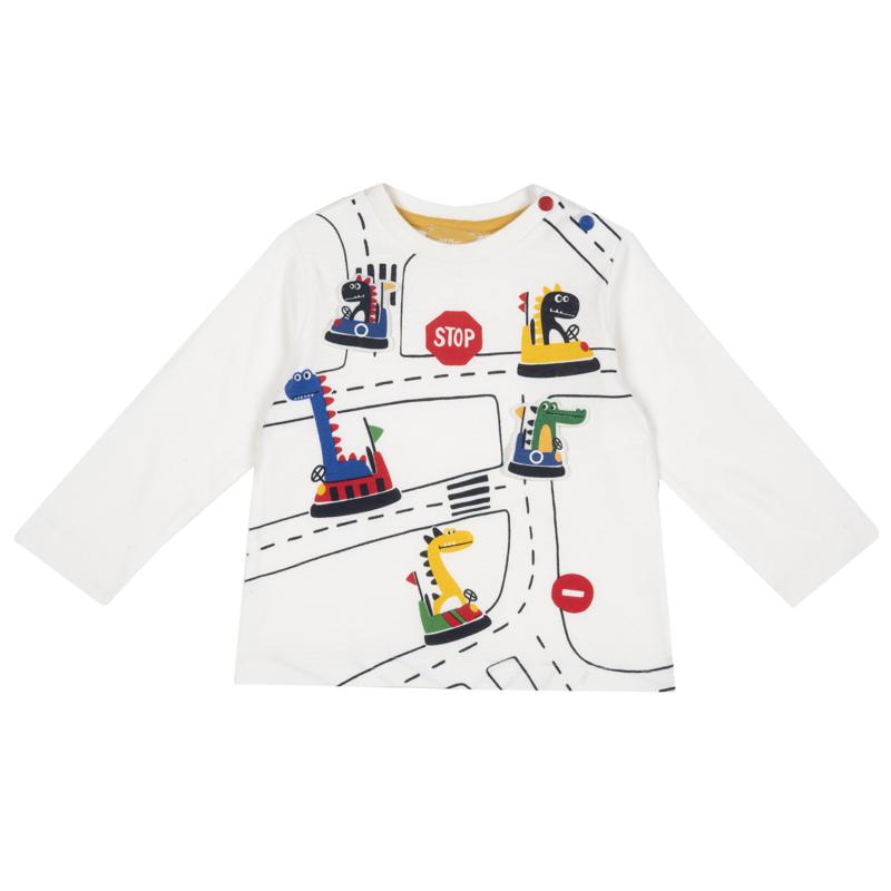 T-SHIRT LONG SLEEVE - WHITE