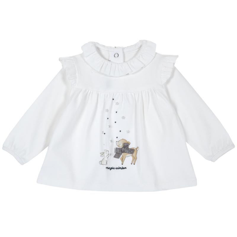 T-SHIRT LONG SLEEVE - WHITE