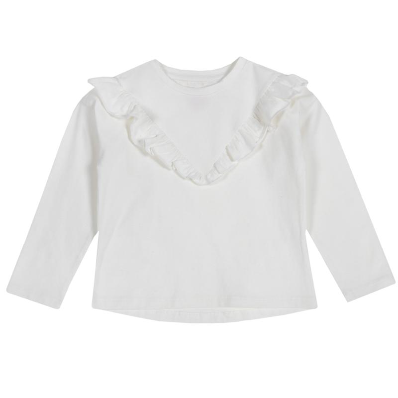 T-SHIRT LONG SLEEVE - WHITE