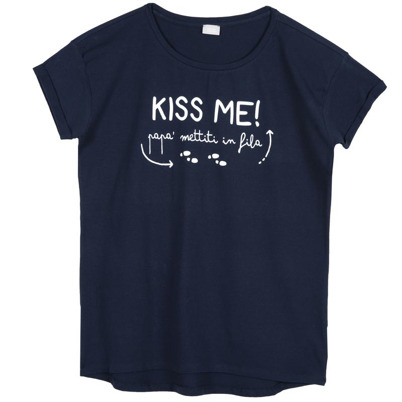 T-SHIRT SHORT SLEEVE - DARK BLUE
