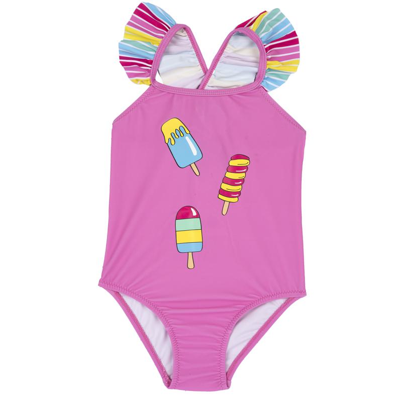 SWIMSUIT - MEDIUM PINK