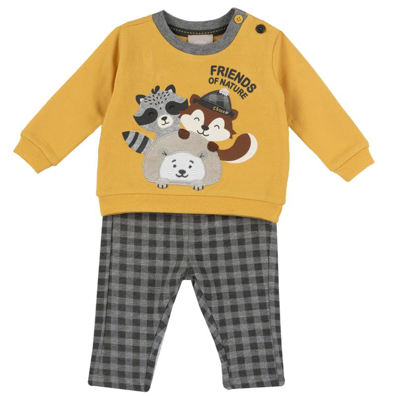 SET 2: SWEATSHIRT + PANTS - MEDIUM GREY