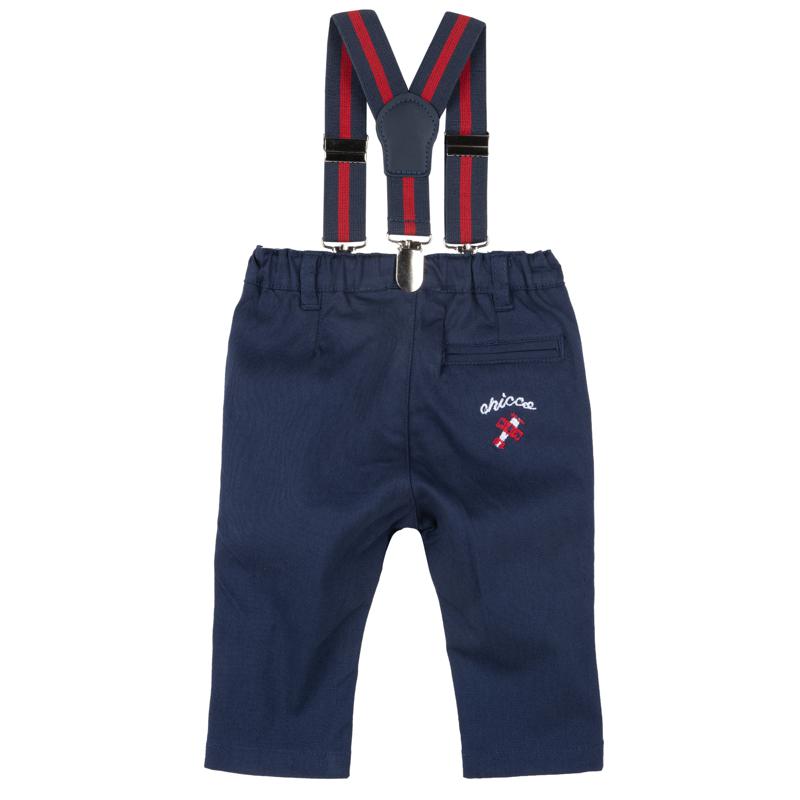 TROUSERS - MEDIUM BLUE
