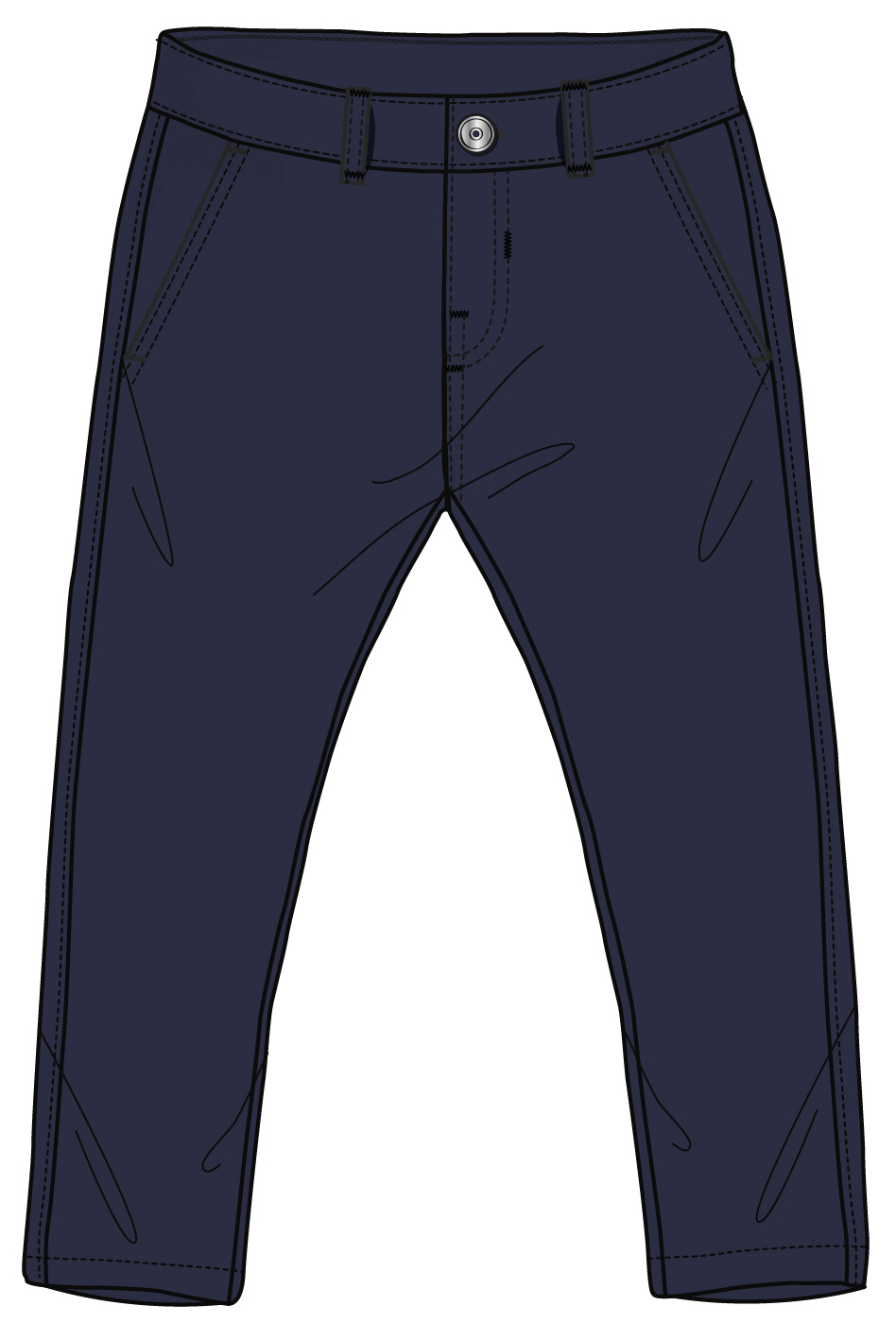 PANTS - DARK BLUE