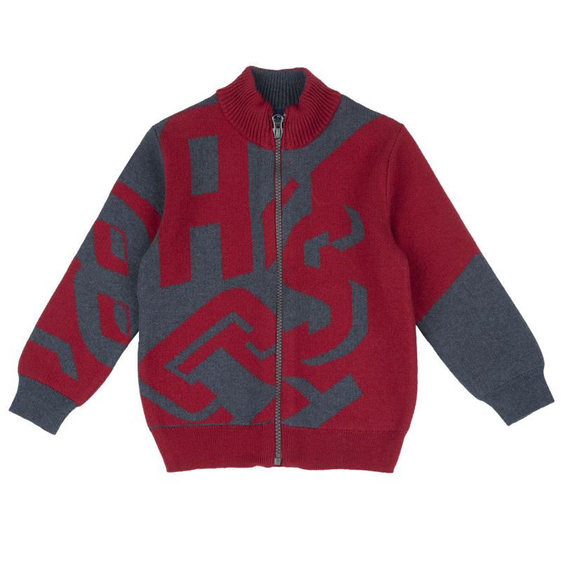 CARDIGAN - MEDIUM RED