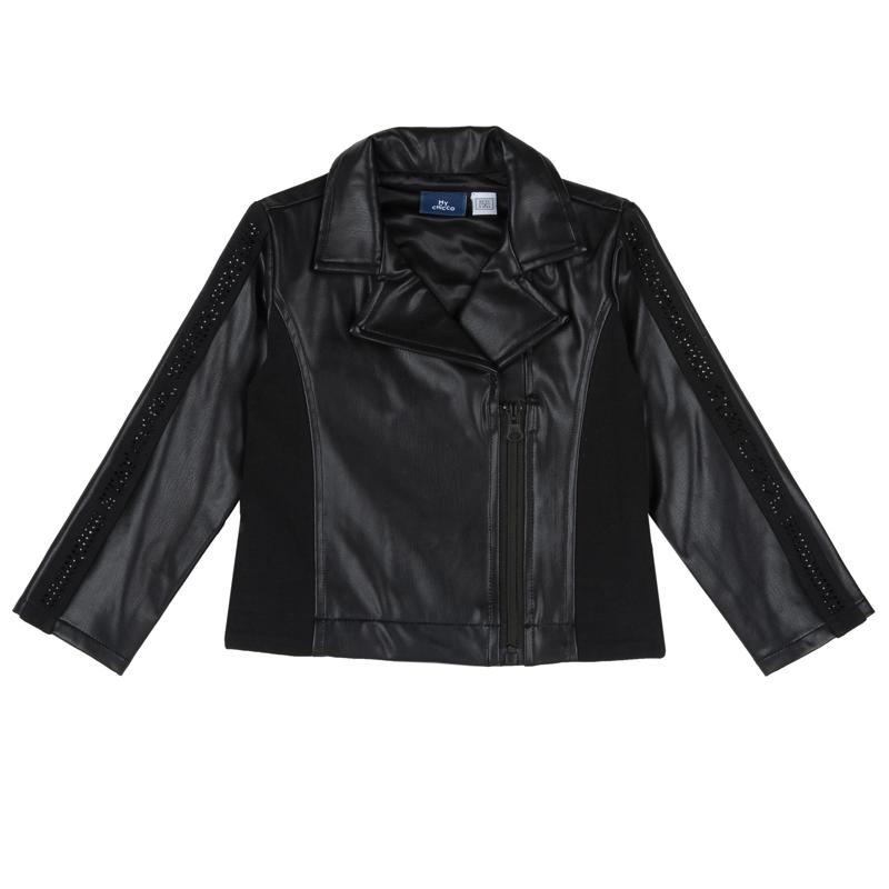 LEATHER JACKET - BLACK