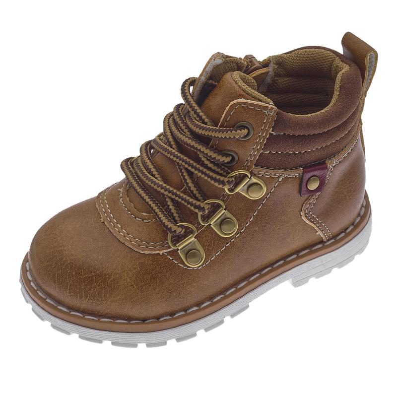 ANKLE BOOTS - CAMEL