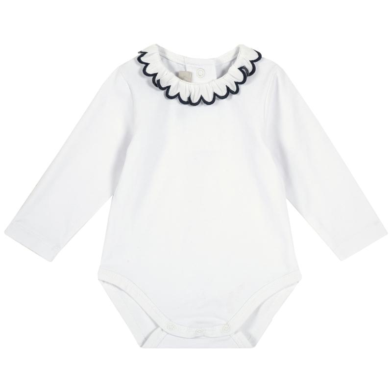 BODYSUIT - WHITE/BLUE