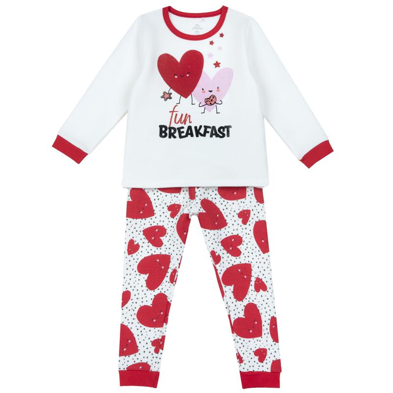 PIJAMA LONG SLEEVE - WHITE