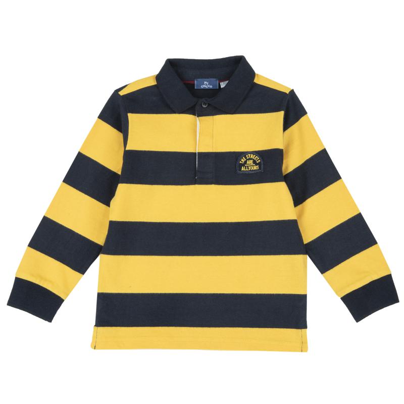 POLO LONG SLEEVE - MEDIUM YELLOW