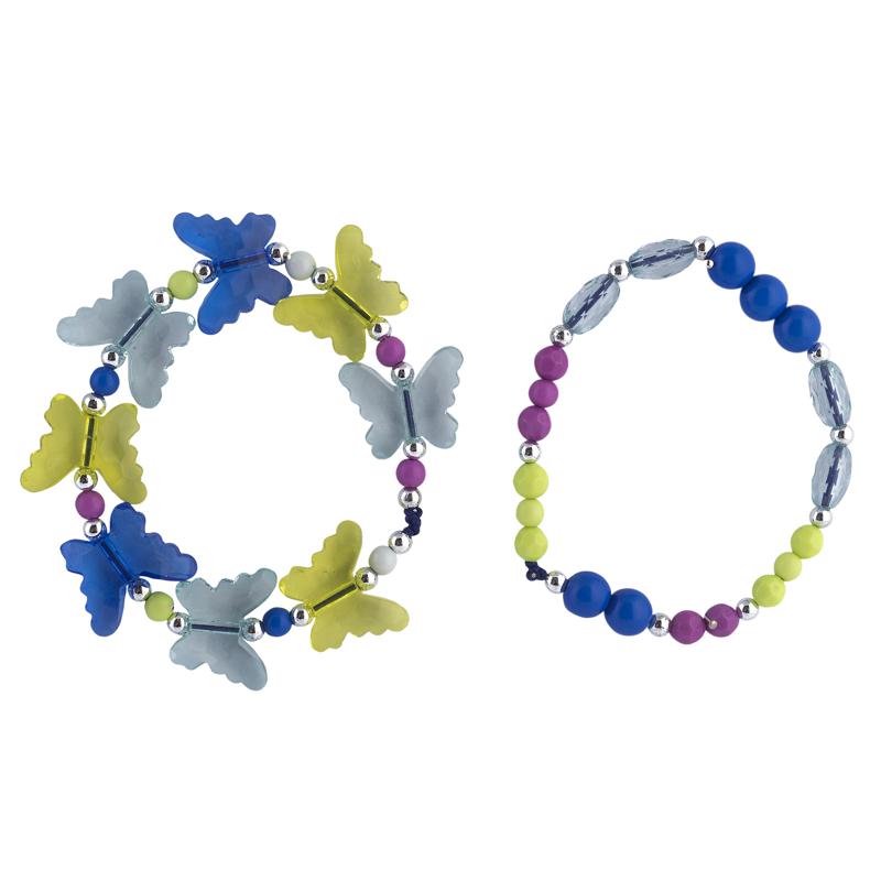 SET 2: HAIR ACCESSORIES - MEDIUM BLUE