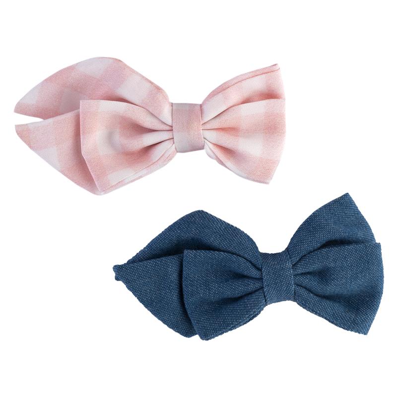 SET 2: HAIR ACCESSORIES - MEDIUM BLUE