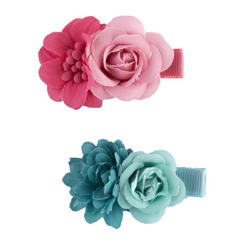 SET 2: HAIR ACCESSORIES - MEDIUM PINK