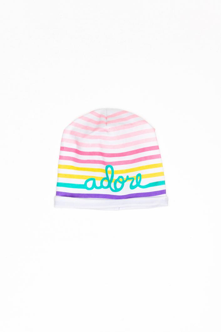 HAT - WHITE/PINK
