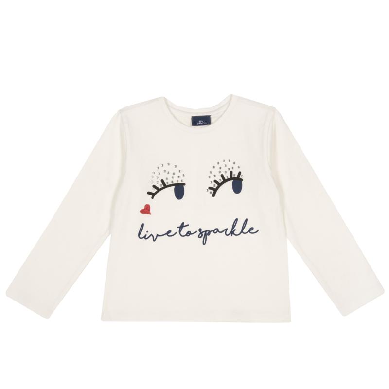 T-SHIRT LONG SLEEVE - WHITE