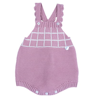 ROMPER SLEEVELESS - MEDIUM PINK