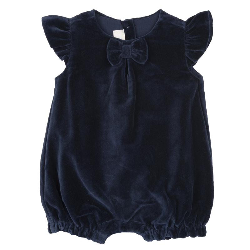 ROMPER SLEEVELESS - DARK BLUE