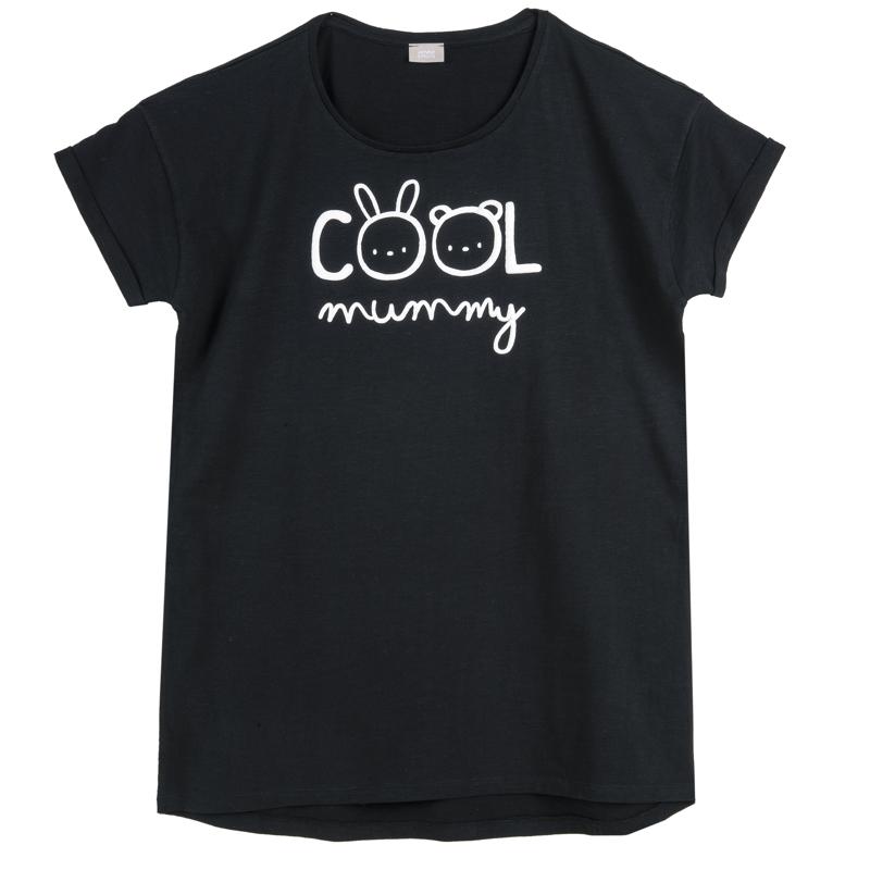 T-SHIRT SHORT SLEEVE - BLACK