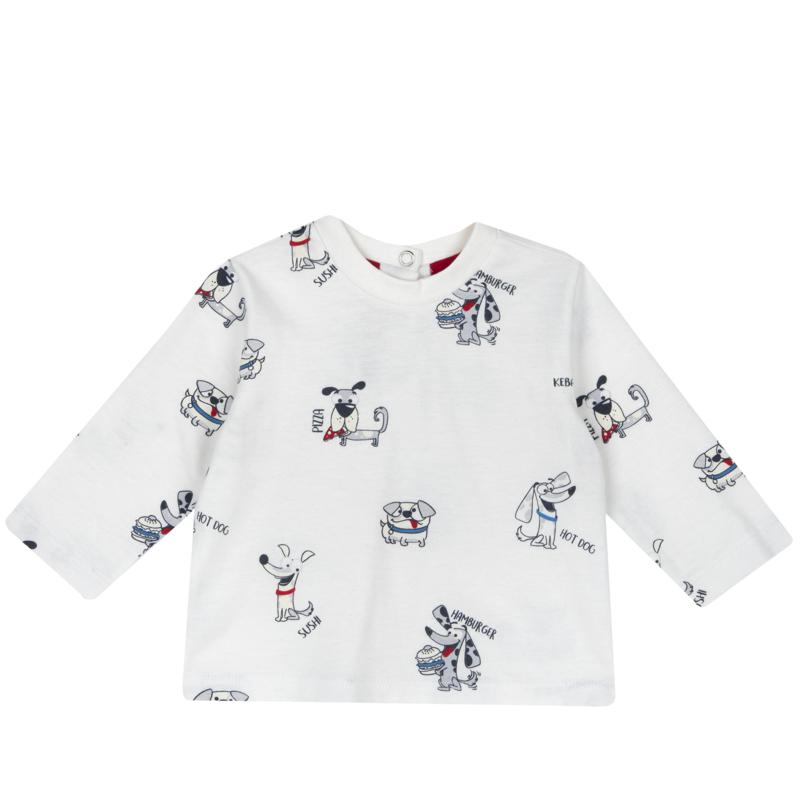 T-SHIRT LONG SLEEVE - WHITE