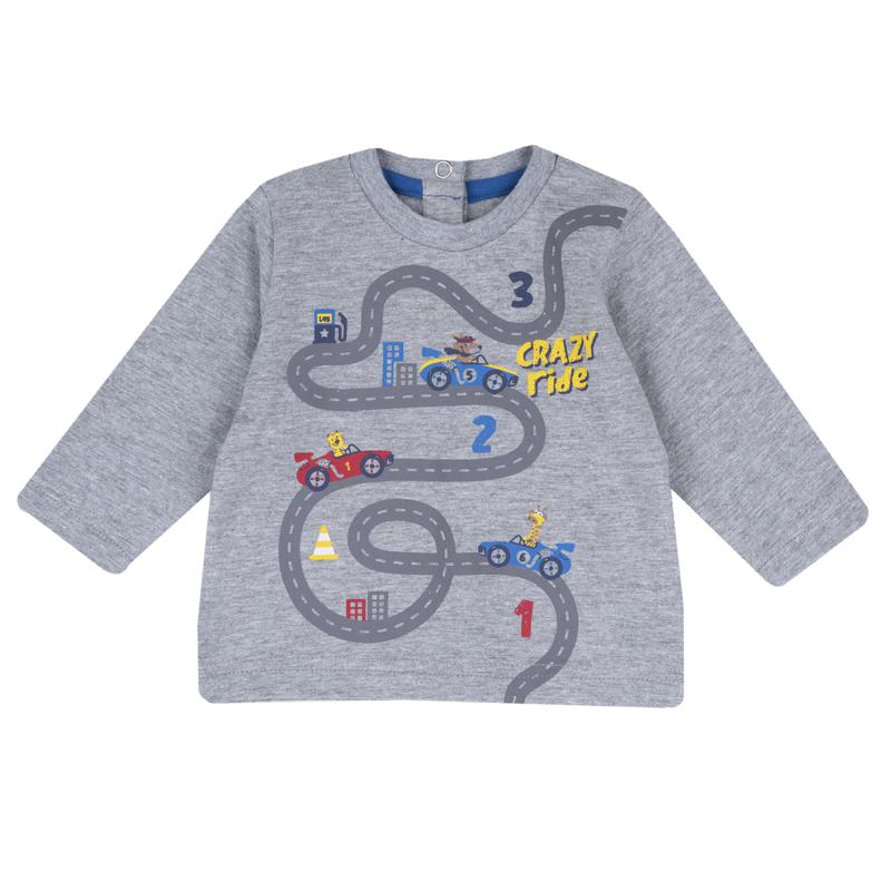 T-SHIRT LONG SLEEVE - LIGHT GREY