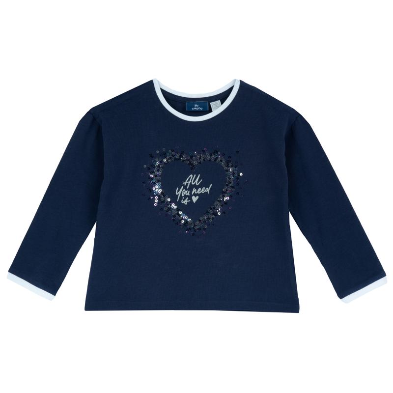 T-SHIRT LONG SLEEVE - DARK BLUE