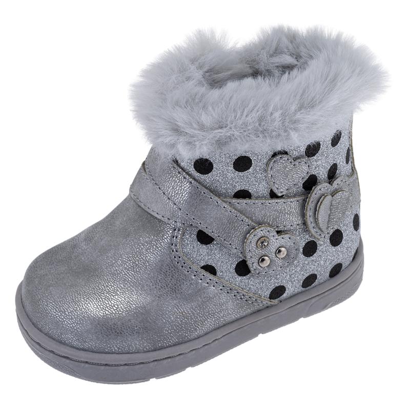 ANKLE BOOTS - SILVER