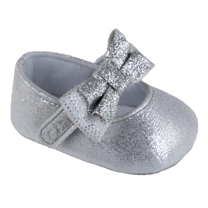 BALLET FLATS - SILVER