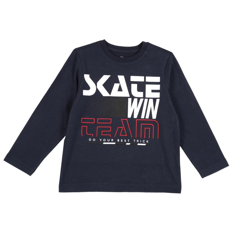 T-SHIRT LONG SLEEVE - DARK BLUE