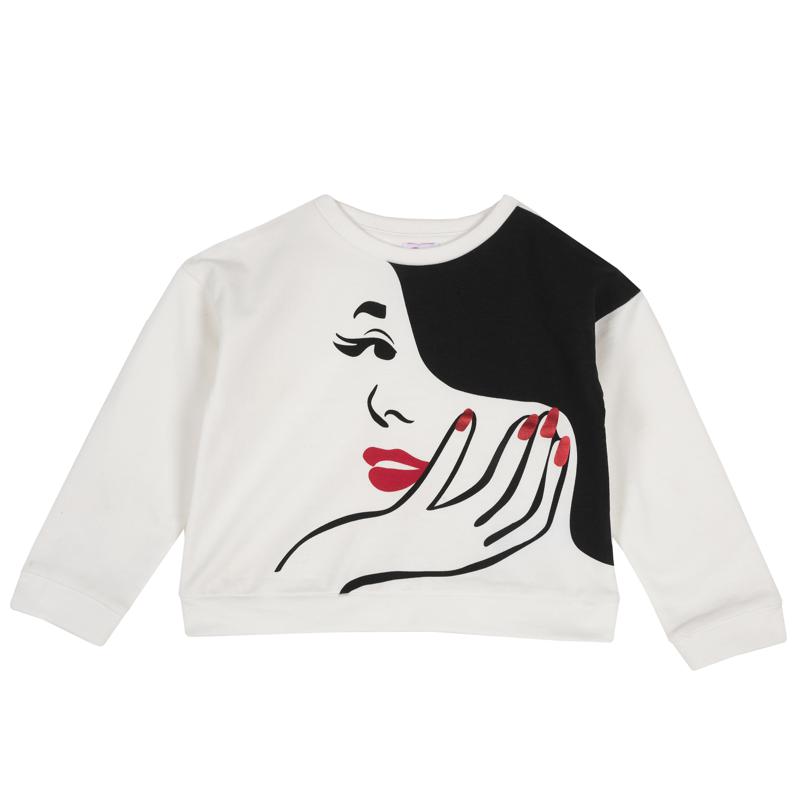 SWEATSHIRT - WHITE